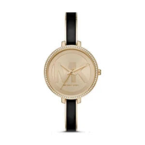 Michael Kors Jaryn Γυναικείο Ρολόι 36mm Μπαταρίας με Μαύρο Μεταλλικό Μπρασελέ - MK4544