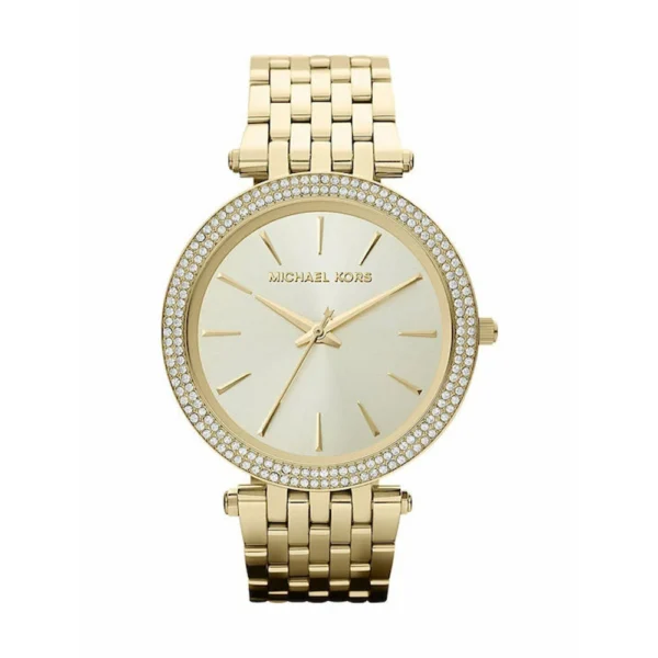Michael Kors Darci Γυναικείο Ρολόι 39mm Μπαταρίας με Χρυσό Μεταλλικό Μπρασελέ – MK3191