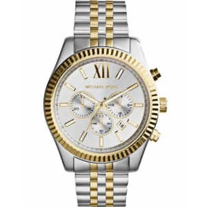 Ρολόι MICHAEL KORS Lexington Chrono Two Tone Stainless Steel Bracelet - MK8344