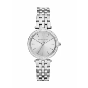 Michael Kors Pyper Γυναικείο Ρολόι 33mm Μπαταρίας με Ασημί Μεταλλικό Μπρασελέ - MK3364