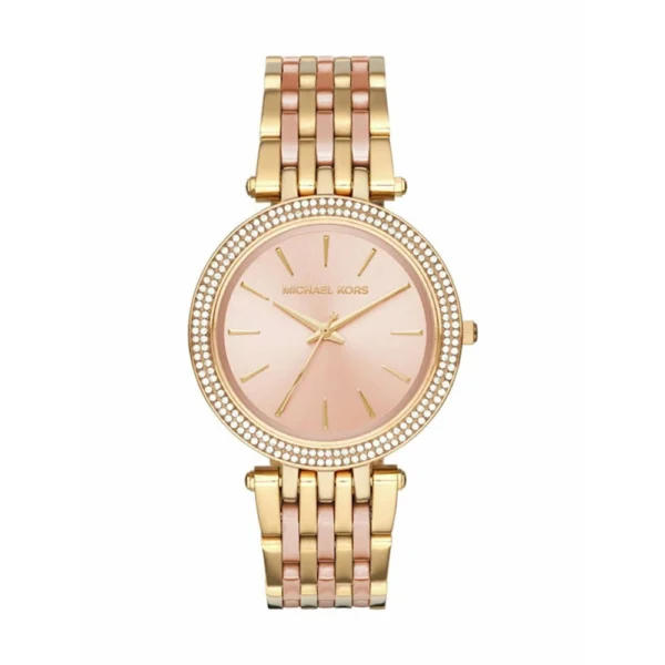 Michael Kors Darci Γυναικείο Ρολόι 39mm Μπαταρίας με Μεταλλικό Μπρασελέ – MK3507