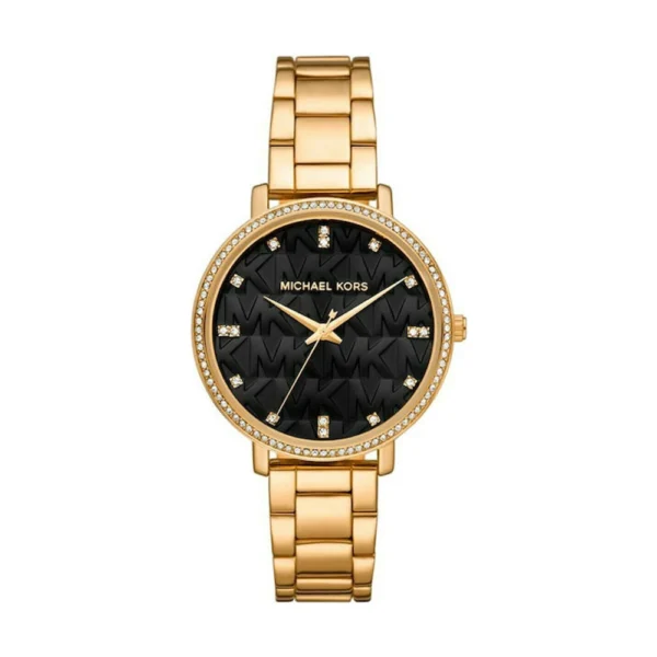 Michael Kors Pyper Γυναικείο Ρολόι 38mm Μπαταρίας με Χρυσό Μεταλλικό Μπρασελέ – MK4593