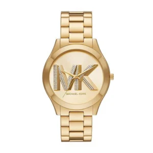 Michael Kors Runway Γυναικείο Ρολόι 42mm Χρονογράφος Μπαταρίας με Χρυσό Μεταλλικό Μπρασελέ - MK4732