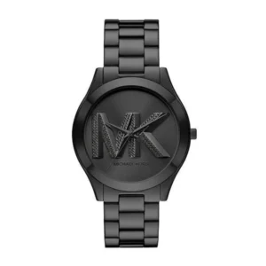 Michael Kors Runway Γυναικείο Ρολόι 42mm Μπαταρίας με Μαύρο Μεταλλικό Μπρασελέ - MK4734