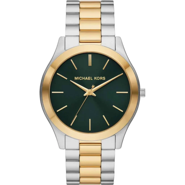 MICHAEL KORS Runway Two Tone Stainless Steel Bracelet – MK9149