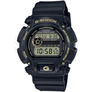 Casio G-shock Ψηφιακό Ανδρικό Ρολόι Μπαταρίας με Μαύρο Καουτσούκ Λουράκι - DW-9052GBX-1A9SDR