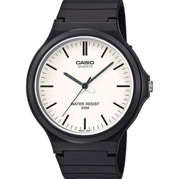 Ρολόι CASIO Collection Black Rubber Strap – MW-240-7EVEF