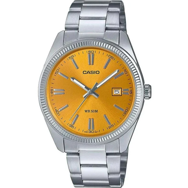 Ρολόι CASIO Collection Silver Stainless Steel Bracelet – MTP-1302PD-9AVEF