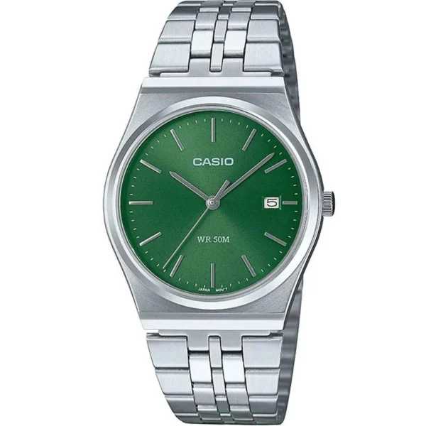 Ρολόι CASIO Collection Silver Stainless Steel Bracelet – MTP-B145D-3AVEF