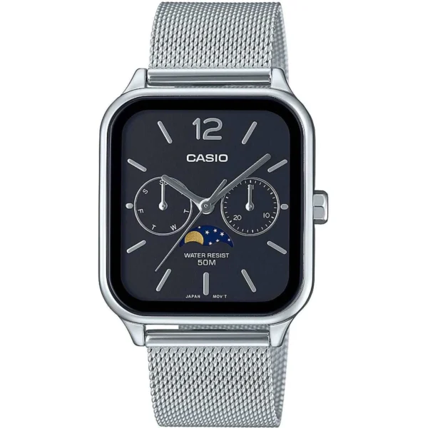 Ρολόι CASIO Standard Silver Stainless Steel Bracelet – MTP-M305M-1AVER