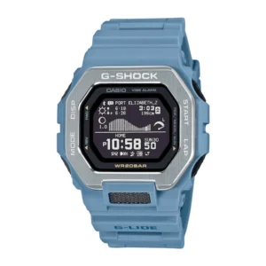 Casio G-shock Ψηφιακό Ανδρικό Ρολόι Χρονογράφος Αυτόματο με Μπλε Καουτσούκ Λουράκι - GBX-100-2AER