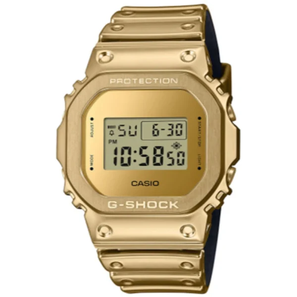 Casio G-shock Ψηφιακό Ανδρικό Ρολόι Χρονογράφος Μπαταρίας με Μαύρο Καουτσούκ Λουράκι – GM-5600YMG-9ER