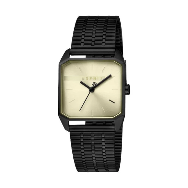 Esprit Γυναικείο Ρολόι 29mm Μπαταρίας με Μαύρο Μεταλλικό Μπρασελέ – ES1L071M0045