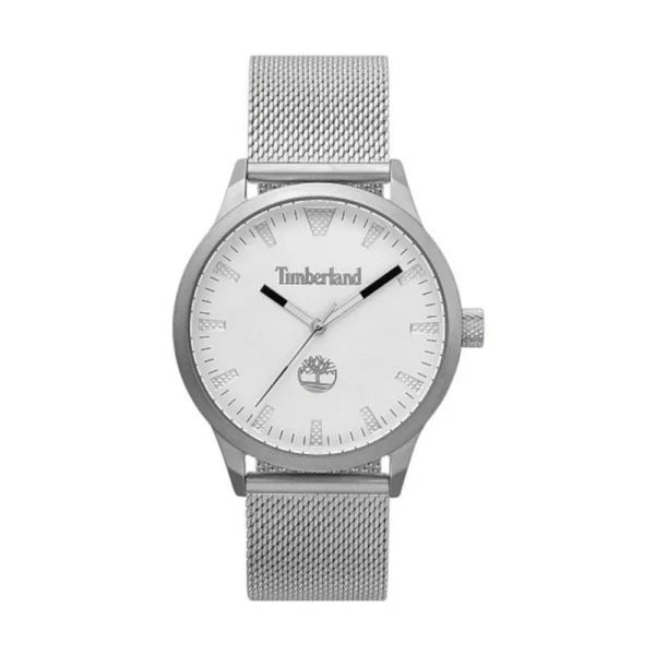 Timberland Williamsville Ανδρικό Ρολόι 40mm Μπαταρίας με Ασημί Μεταλλικό Μπρασελέ – TBL.15420JS/04MM