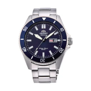 Orient Ανδρικό Ρολόι 42mm Αυτόματο με Ασημί Μεταλλικό Μπρασελέ - RA-AA0009L19B