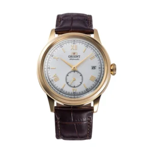 Orient Small Seconds Ανδρικό Ρολόι 38mm Αυτόματο με Καφέ Δερμάτινο Λουράκι - RA-AP0106S30B