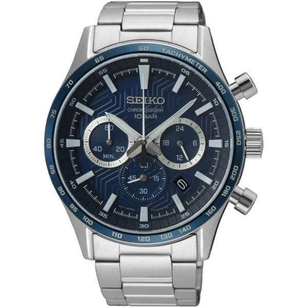 Ρολόι SEIKO Conceptual Series Chronograph Silver Stainless Steel Bracelet – SSB445P1