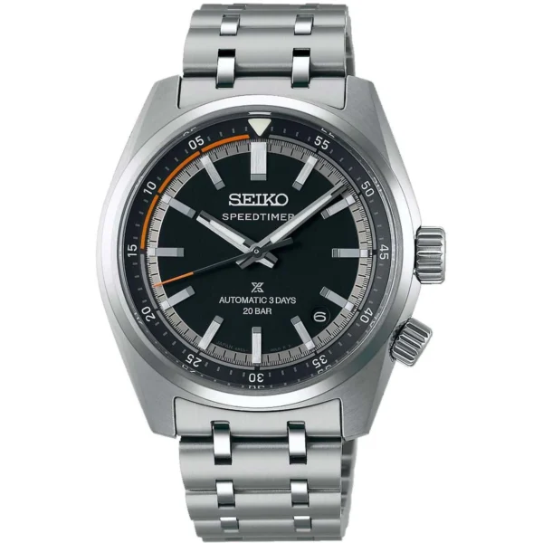 Ρολόι SEIKO Prospex Speedtimer ‘Compact Countdown’ Automatic Steel Bracelet – SPB515J1