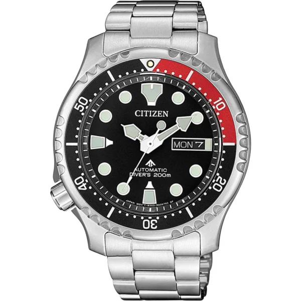 Ρολόι CITIZEN Promaster Divers Automatic Silver Stainless Steel Bracelet – NY0085-86EE