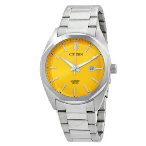 Citizen Ανδρικό Ρολόι 41mm Μπαταρίας με Ασημί Μεταλλικό Μπρασελέ - BI5110-54Z