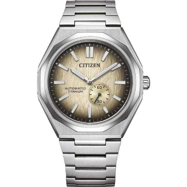Ρολόι CITIZEN Zenshin 60 Automatic Silver Titanium Bracelet – NK5020-58P
