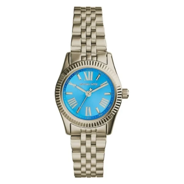 Michael Kors Lexington Γυναικείο Ρολόι 26mm Μπαταρίας με Χρυσό Μεταλλικό Μπρασελέ – MK3271