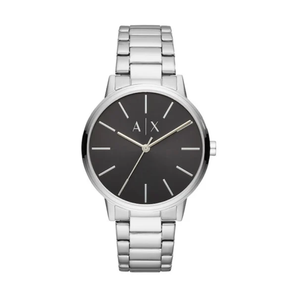 Armani Exchange Ανδρικό Ρολόι 42mm Μπαταρίας με Ασημί Μεταλλικό Μπρασελέ – AX2700