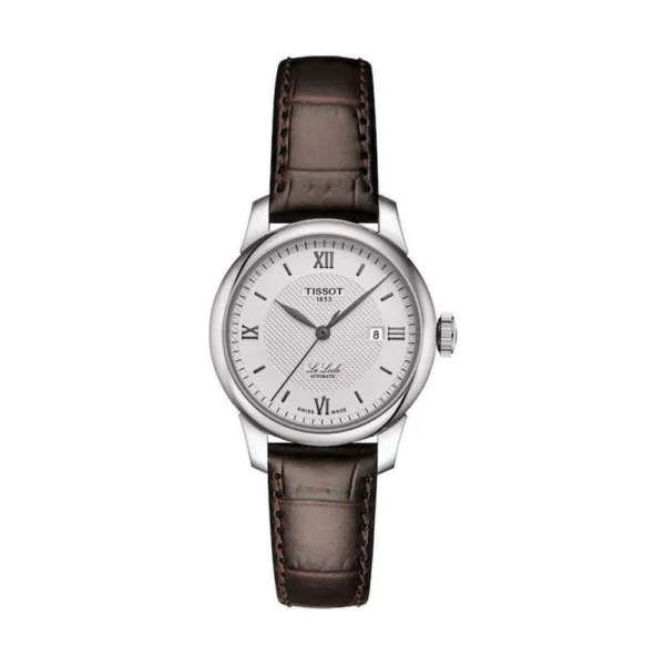 Tissot Le Locle Γυναικείο Ρολόι 29mm Αυτόματο με Καφέ Δερμάτινο Λουράκι – T006.207.16.038.00