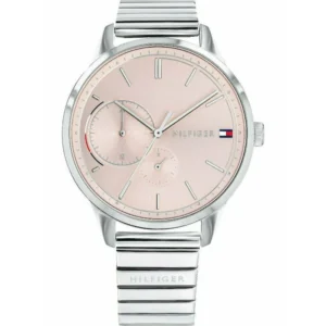 Tommy Hilfiger Brooke Γυναικείο Ρολόι 38mm Μπαταρίας με Ασημί Μεταλλικό Μπρασελέ - 1782020