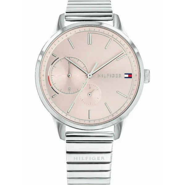 Tommy Hilfiger Brooke Γυναικείο Ρολόι 38mm Μπαταρίας με Ασημί Μεταλλικό Μπρασελέ – 1782020