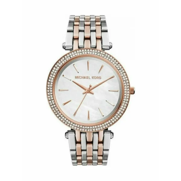 Michael Kors Darci Γυναικείο Ρολόι 39mm Μπαταρίας με Ροζ Χρυσό Μεταλλικό Μπρασελέ – MK3321