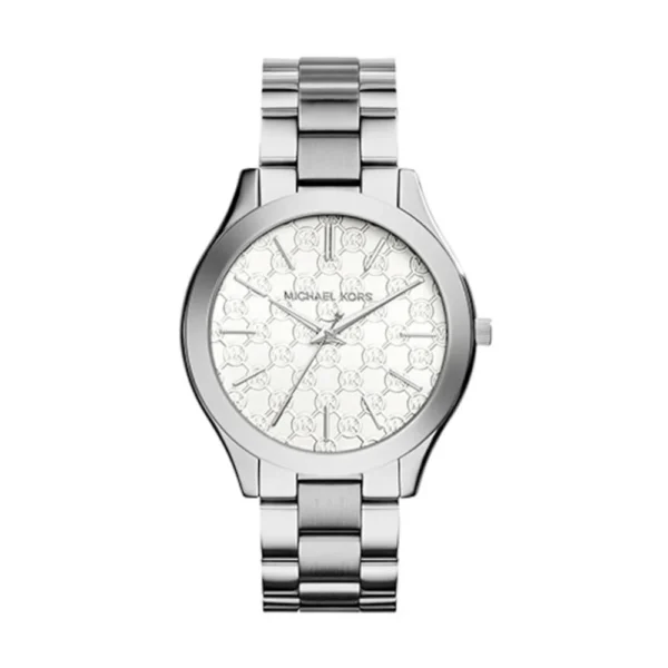 Michael Kors Runway Γυναικείο Ρολόι 42mm Μπαταρίας με Ασημί Μεταλλικό Μπρασελέ – MK3371