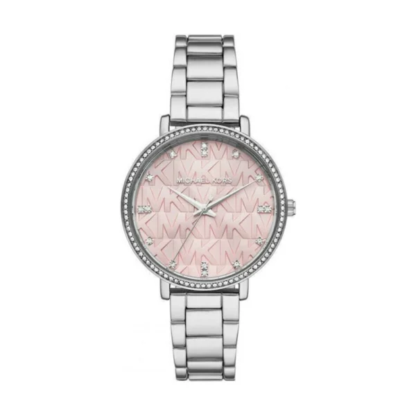 Michael Kors Pyper Γυναικείο Ρολόι 38mm Μπαταρίας με Ασημί Μεταλλικό Μπρασελέ – MK4631