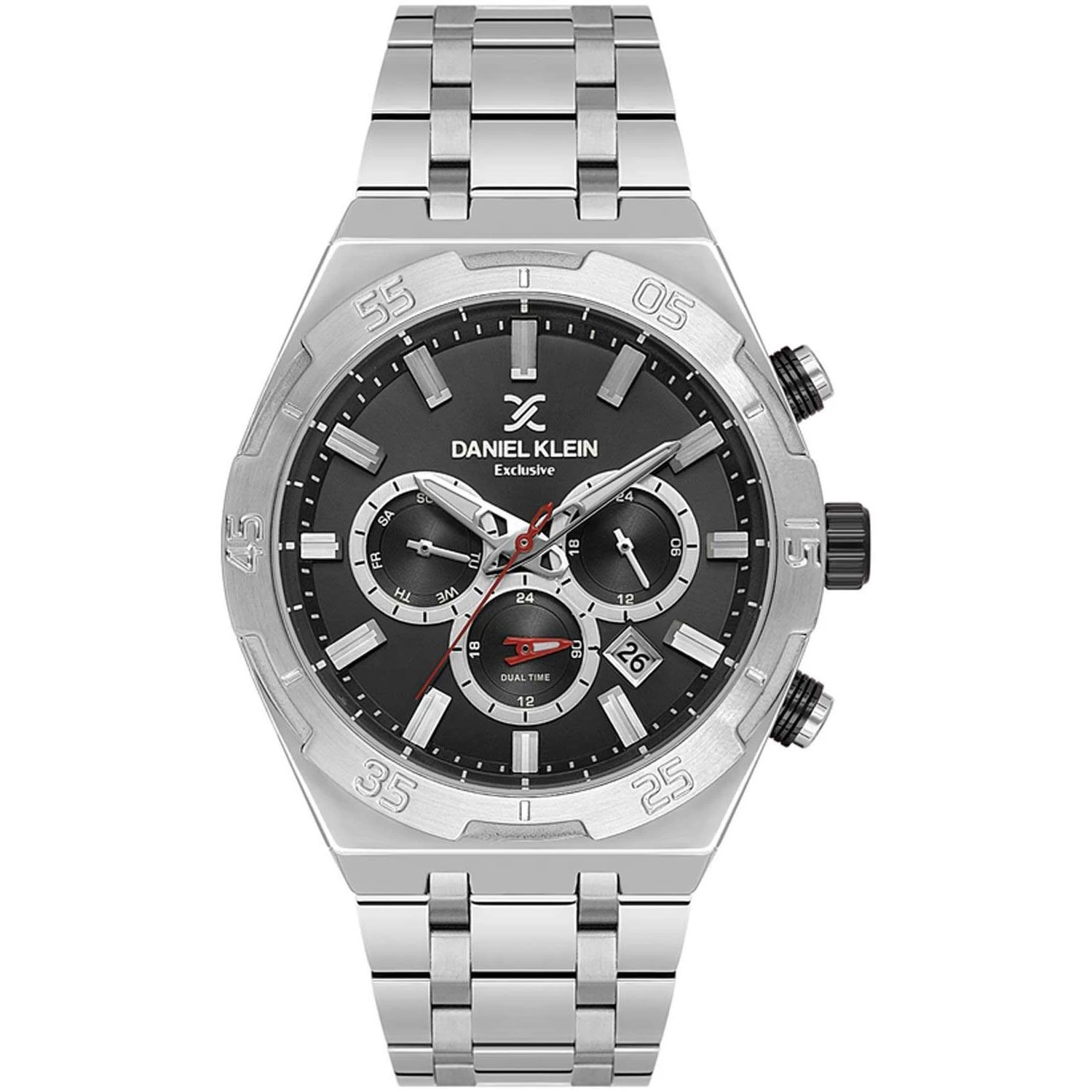 8682308436860-daniel-klein-dual-time-silver-stainless-steel-bracelet-0