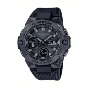 Casio G-shock G-steel Ανδρικό Ρολόι 50mm Μπαταρίας με Μαύρο Καουτσούκ Λουράκι - GST-B400BB-1AER
