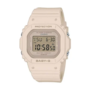 Casio Γυναικείο Ρολόι 38mm Χρονογράφος Μπαταρίας με Ροζ / Ροζ Καουτσούκ Λουράκι - BGD-565U-4ER