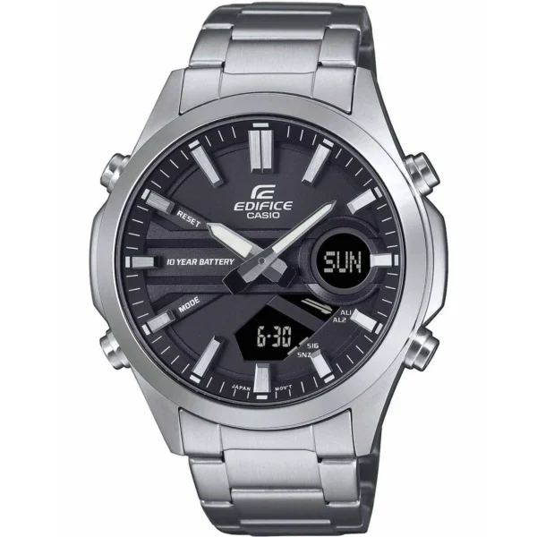 Ρολόι CASIO Edifice Silver Stainless Steel Bracelet – EFV-C120D-1AEF