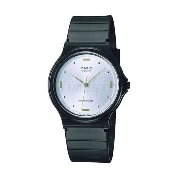 Casio Ανδρικό Ρολόι Μπαταρίας με Μαύρο Καουτσούκ Λουράκι – MQ-76-7A1LDF