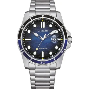 Ρολόι CITIZEN Eco-Drive Silver Stainless Steel Bracelet - AW1810-85L
