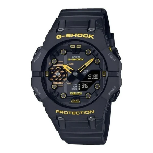 G-shock Αναλογικό/Ψηφιακό Ανδρικό Ρολόι 46mm Χρονογράφος Μπαταρίας με Γκρι Καουτσούκ Λουράκι – GA-B001CY-1AER